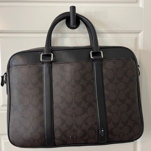 Coach laptop bag